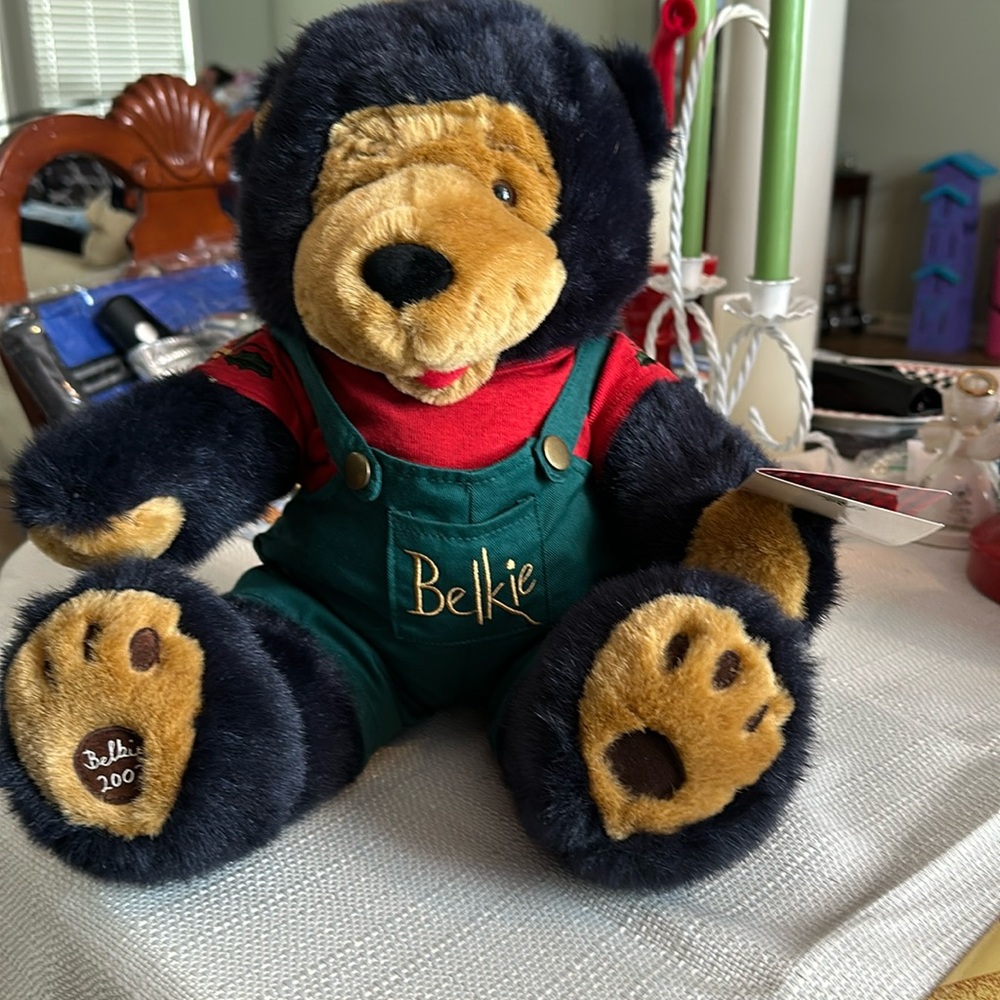 Belkie  2002 Christmas bear
